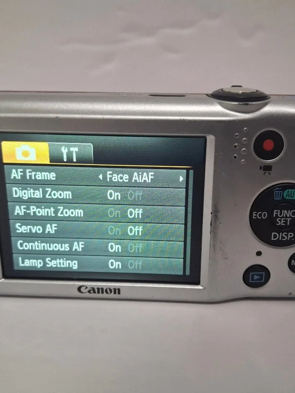 Canon PowerShot A2500 16MP Digital Camera, Red, 5x Optical Zoom